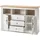 OTTO home Westminster S 150 x 96 x 41 cm Pinie Weiß / Wotan Eiche