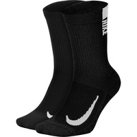 Nike Multiplier Crew-Socken Black/White 46-50