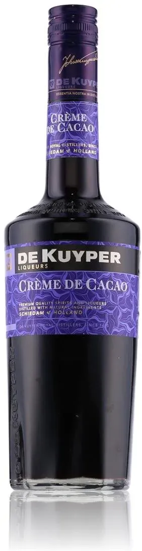 De Kuyper Creme de Cacao Braun Likör Classic Design" 24% Vol. 0,7l"