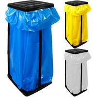 DEUBA® Müllsackständer Mülleimer Abfalleimer 60L Gelber Sack Müllsammler
