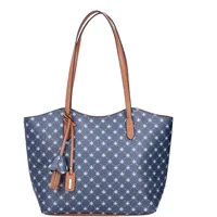 Rieker Damen H1056 Shopper, blau - S