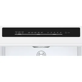 Bosch Serie 4 KGN362LBF Kühl-Gefrierkombination (321 l, 1860 mm hoch, Metall-Optik)