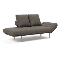 INNOVATION LIVING Schlafsofa Rollo Stem Stoff Dark Grey