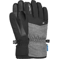 Reusch Aimée R-tex XT Junior black/grey melange/silver 6