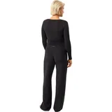 Mandala Damen Wide Leg Hose (Größe S, schwarz)