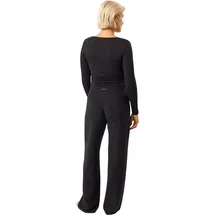 Mandala Damen Wide Leg Hose (Größe S, schwarz)