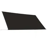 Markise - Ausziehbare Gelenkarmmarkise - 300x150 cm - PVC - Wandmarkise für Terrasse und Balkon - Anthrazit