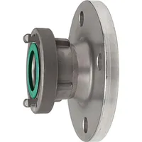 Riegler Storz-Übergangsstück, ES V4A, Storz-Größe 52-C, Flansch DN 50