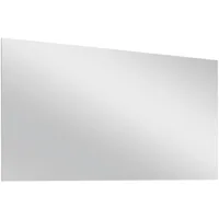 DIETER KNOLL Wandspiegel, Klar, Kunststoff, Glas, rechteckig, 128x64x3 cm,