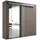 doporro Amalfi-plus 12H rechts 90 x 215 cm transparent