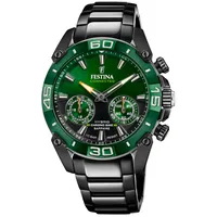Festina Chrono Bike Connected 46 mm grün/schwarz