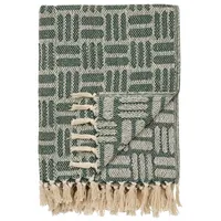 House Nordic Plaid "Adana" Grün - (L)180 x (B)130