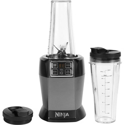 Ninja Mixer mit Auto-iQ, Standmixer, Grau, Schwarz