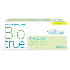 Bausch + Lomb Biotrue ONEday for Presbyopia 30-er - BC:8.6 SPH:-1.00 ADD:H