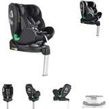 Cangaroo, Commodore ISOFIX Kindersitz, Gruppe 0+/1 (0-18 kg), EU R129 I-size, Schwarz