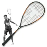 Talbot Torro Talbot-Torro 251004 - Squashschläger POWER 4000, Graphit, 175g, orange/schwarz, für Training+Turnier