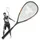 Talbot Torro Talbot-Torro 251004 - Squashschläger POWER 4000, Graphit, 175g, orange/schwarz, für Training+Turnier