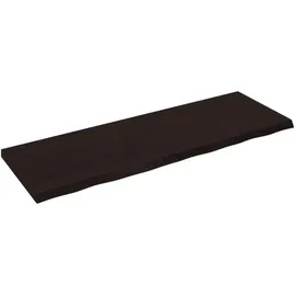 vidaXL Wandregal 180 x 60 x 6 cm Dunkelbraun