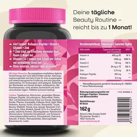 Nature's Way Hair Skin Nails Gummies 2500 μg Biotin 60 St.
