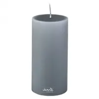 Sovie CANDLES Stumpenkerze 150 mm grau
