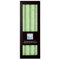 Kerzenfarm Hahn Stearin Stabkerze Set  mint