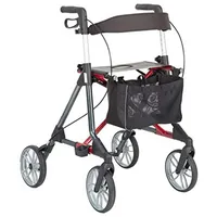 Eschenbach Leichtgewicht Rollator Elan Classic anthrazit/dunkelrot 60 cm