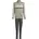 Kinder SEASONAL ESSENTIALS TIBERIO 3 STRIPES TRICOT TRACKSUIT silver pebble/grey six/metal grey/white 13-14 Years