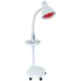 Rotlichttherapiegerät Infrarotlampe Rotlichtlampe 275W Wärmelampe Infrarot Lampe mit Bodenstativ Infrarotstrahler Temperatur und Höhenverstellbar Rotlichtlampe für Gesicht, Schulter