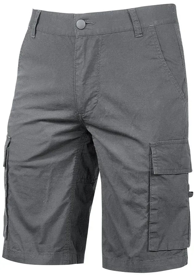 U-Power Kurze Hose Summer - grey iron - 3XL