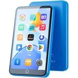 80GB MP3 Player mit WiFi Bluetooth - 4 Zoll IPS Touch Screen, Musikplayer für Kinder, Android MP4 Player mit Spotify, Audible, Amazon Music, Deezer, Play Store Streaming Music Apps (Blue)