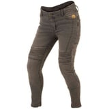 Trilobite Micas Urban Damen Motorrad Jeans, grau 32