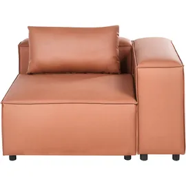 Beliani Eckmodul Brande 0 x 0 cm Goldbraun