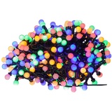 Star Trading LED-Lichterkette Berry Mini mit Timerfunktion bunt