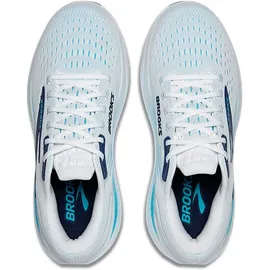 Brooks Ghost Max 3 Herren Bright White/Beacon Blue/Teal 48,5