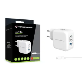 Conceptronic ALTHEA17W 3-Port-67-W-USB-Ladegerät