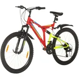 vidaXL Kindervelo, 26 Zoll Rad 49 cm Rot