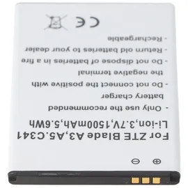 AccuCell Akku passend für den ZTE Blade C341 Akku Li3714T42P3h765039