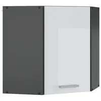 Vicco Eckhängeschrank R-Line 57 x 60 x 34,1 cm Weiß