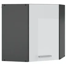 Vicco Eckhängeschrank R-Line 57 x 60 x 34,1 cm Weiß