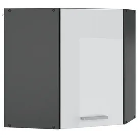 Vicco Eckhängeschrank R-Line 57 x 60 x 34,1 cm Weiß