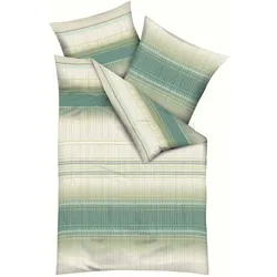 kaeppel Bettwäsche Charisma 135 x 200 cm Satin Grün Jade