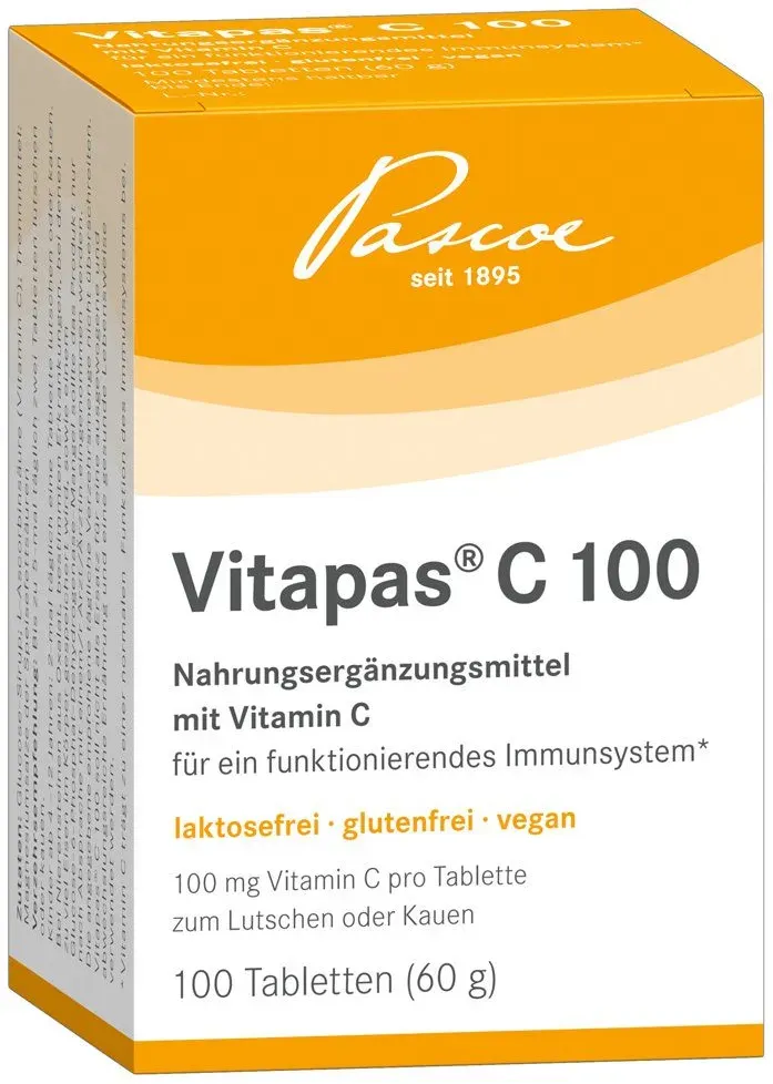 Preisvergleich Produktbild Vitapas C 100 Tabletten St