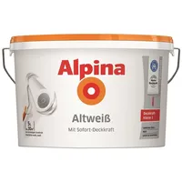 Alpina Wandfarbe Altweiß 5 Liter matt