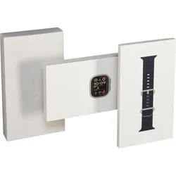 Apple Watch Ultra 2 49mm GPS+4G Titan Ocean Armband natur/marine