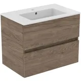 Ideal Standard Eurovit+ Schrank mit Waschtisch, 2 Auszüge, R0573Y9,