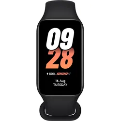 Xiaomi Smart Band 8 Active - Aktivitätsmesser mit Band - TPU - schwarz - Handgel
