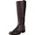 sheego Weitschaftstiefel Damen Braun 43