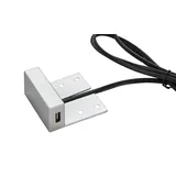 BOXI 2er Universal-Doppel-USB-Set Boxi ¦ silber ¦ Maße (cm): B: 5 H: 10 T: 2.0