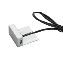 BOXI 2er Universal-Doppel-USB-Set Boxi ¦ silber ¦ Maße (cm): B: 5 H: 10 T: 2.0