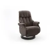 InnoSeat by MCA + CALGARY COMFORT Relaxer Relaxsessel Fernsehsessel L manuell - versch. Farben - Braun/Schwarz